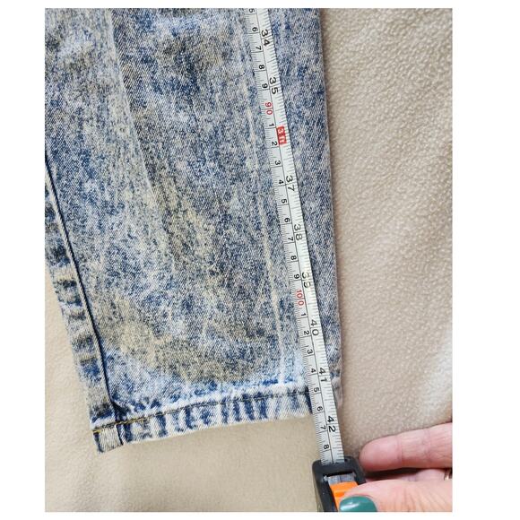 Vintage 80s Cherokee Acid Wash Jeans Women’s 10 Retro Granny Hiphop Mom USA - Picture 10 of 11